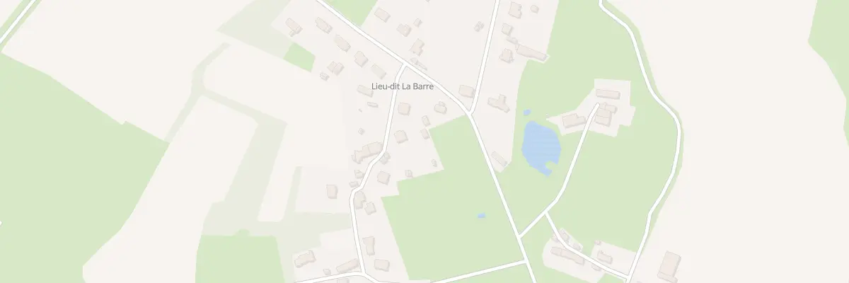 Plan du 24 La Barre à Malville