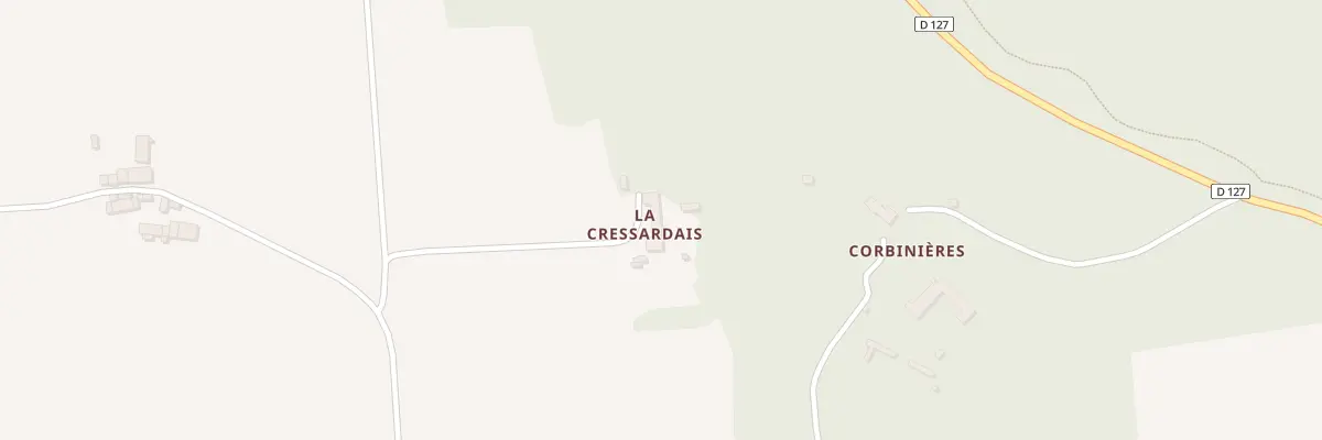 Plan du 6 La Cressardais à Langon