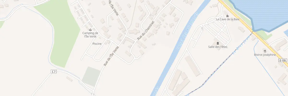 Plan du 35 Rue du Cheminet à Saint-Benoît-des-Ondes