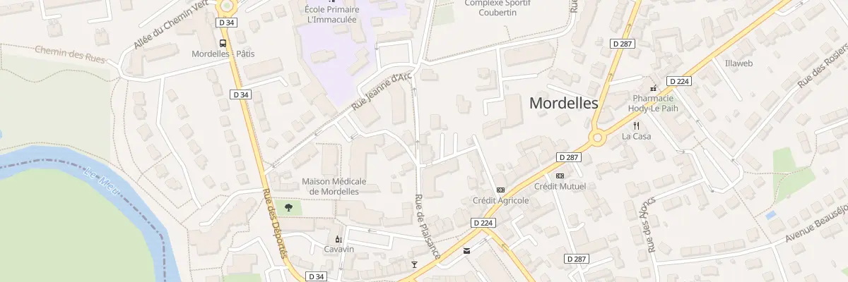 Plan du 7 Rue de Plaisance à Mordelles