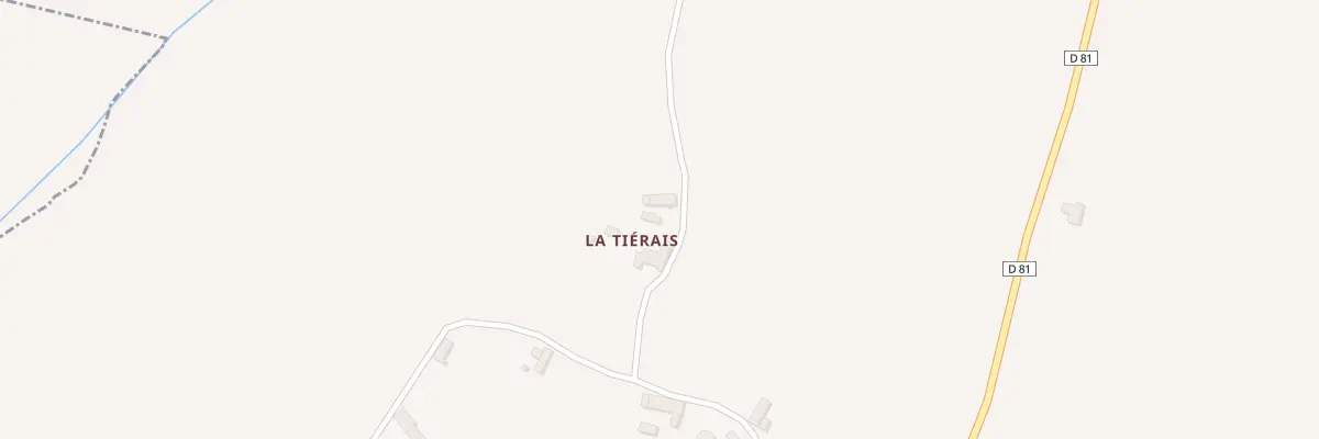 Plan du 5051 La Tieriais à Saint-Brieuc-des-Iffs