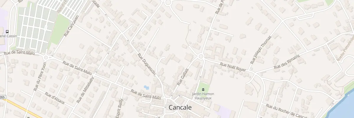 Plan du 15B Rue Gallais à Cancale