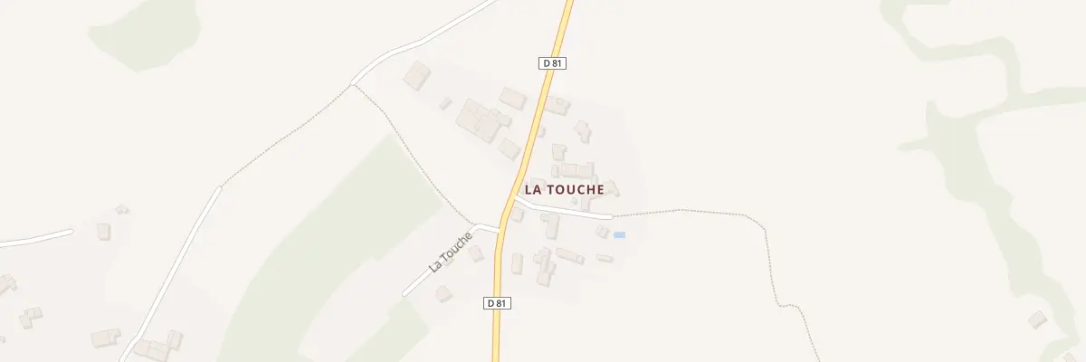 Plan du 16 La Touche à La Chapelle-Chaussée