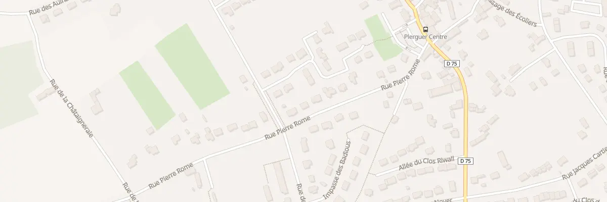 Plan du 8 Rue Pierre Rome à Plerguer