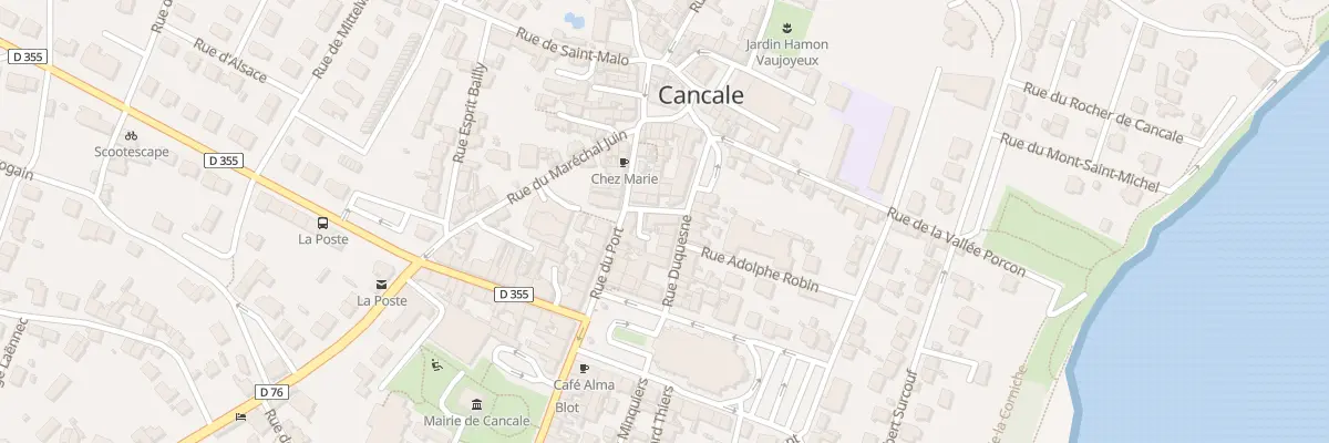 Plan du 8 Rue du Marché à Cancale