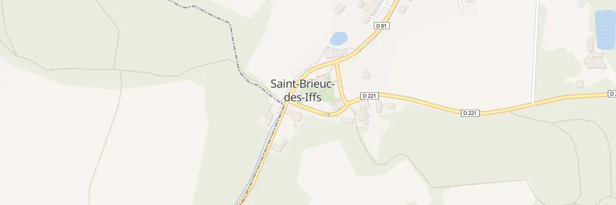 Plan du 5080 Le Bourg à Saint-Brieuc-des-Iffs