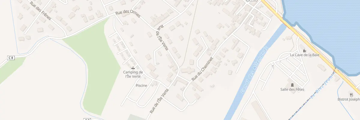 Plan du 23 Rue de l’Ile Verte à Saint-Benoît-des-Ondes