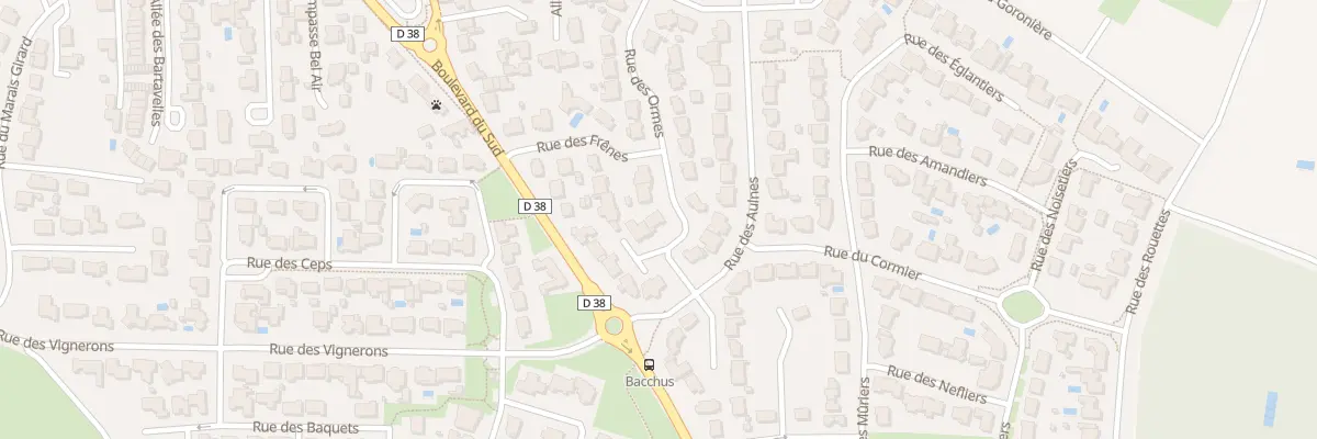 Plan du 23 Rue des ormes à Bretignolles-sur-Mer