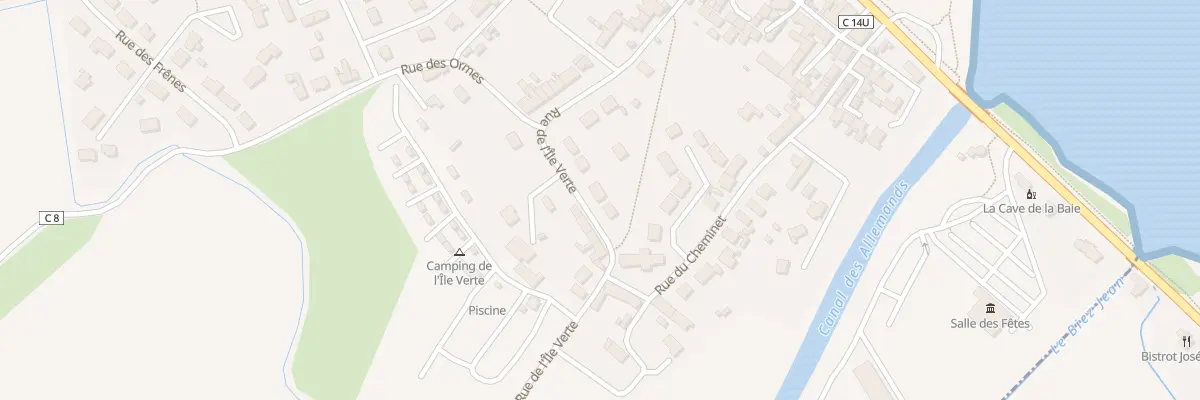 Plan du 21 Rue de l’Ile Verte à Saint-Benoît-des-Ondes