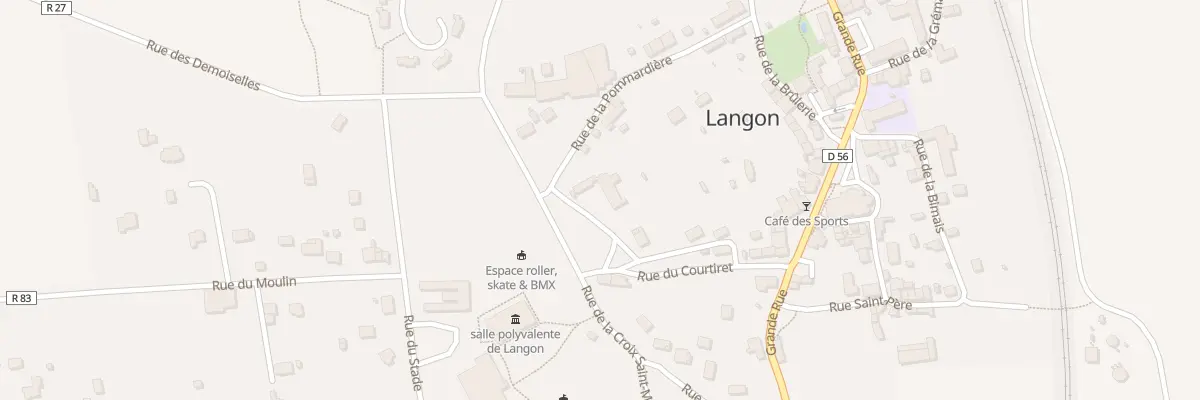 Plan du 6 Rue de la Croix Saint-michel à Langon