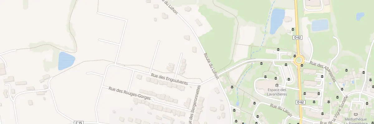 Plan du 8 Imp des Roitelets à Goven