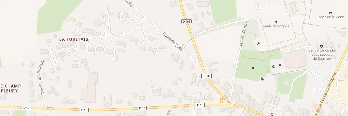 Plan du 6062 Rte de Quilly à Bouvron