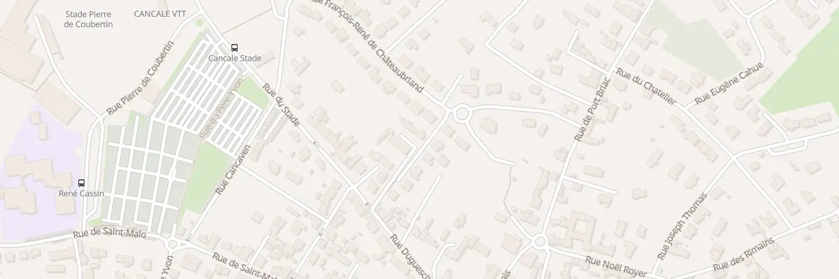 Plan du 26A Rue Duguesclin à Cancale