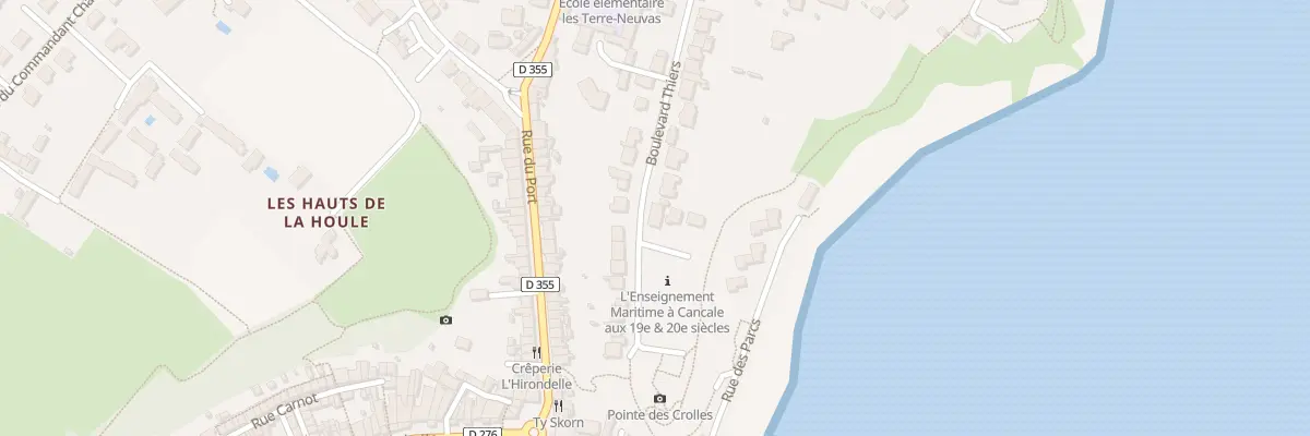 Plan du 47 Bd Thiers à Cancale