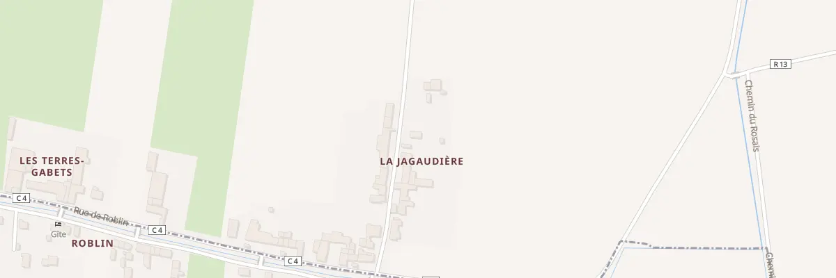 Plan du 6 Rue de la Jagaudière à La Fresnais
