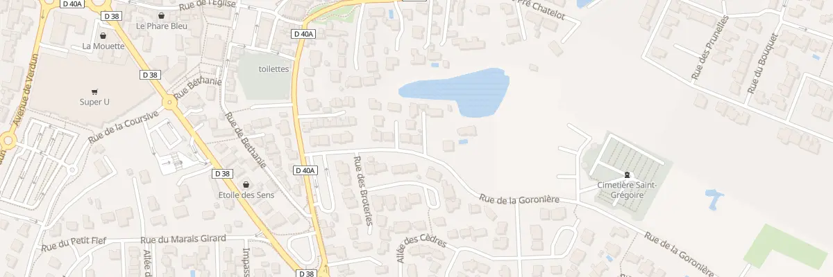 Plan du 30 Rte de la Goronnière à Bretignolles-sur-Mer
