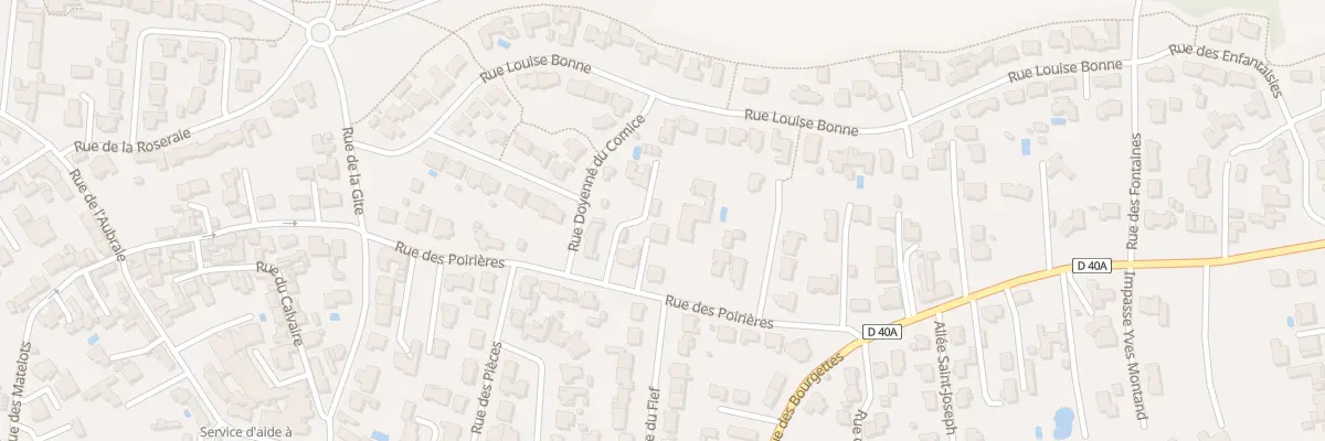Plan du 32 Rue des poirières à Bretignolles-sur-Mer