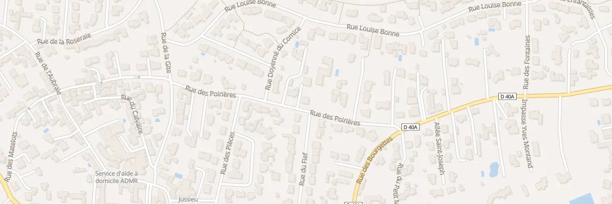 Plan du 34 Rue des poirières à Bretignolles-sur-Mer