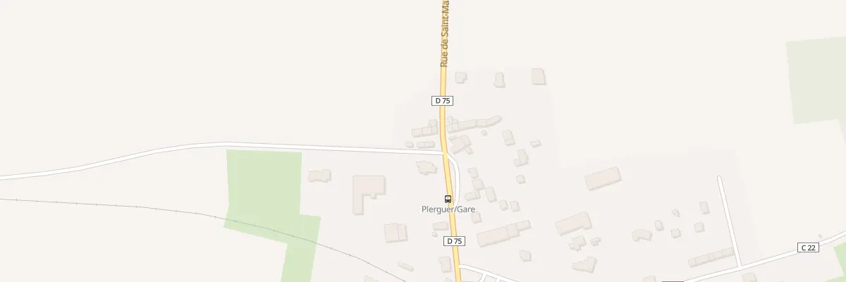 Plan du 5323 Loumas à Plerguer