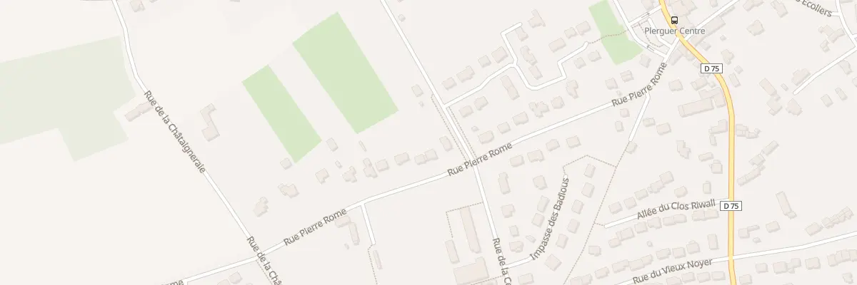Plan du 14 Rue Pierre Rome à Plerguer