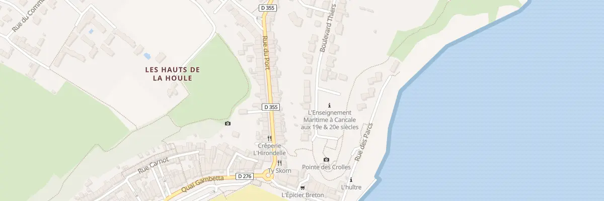 Plan du 48 Bd Thiers à Cancale