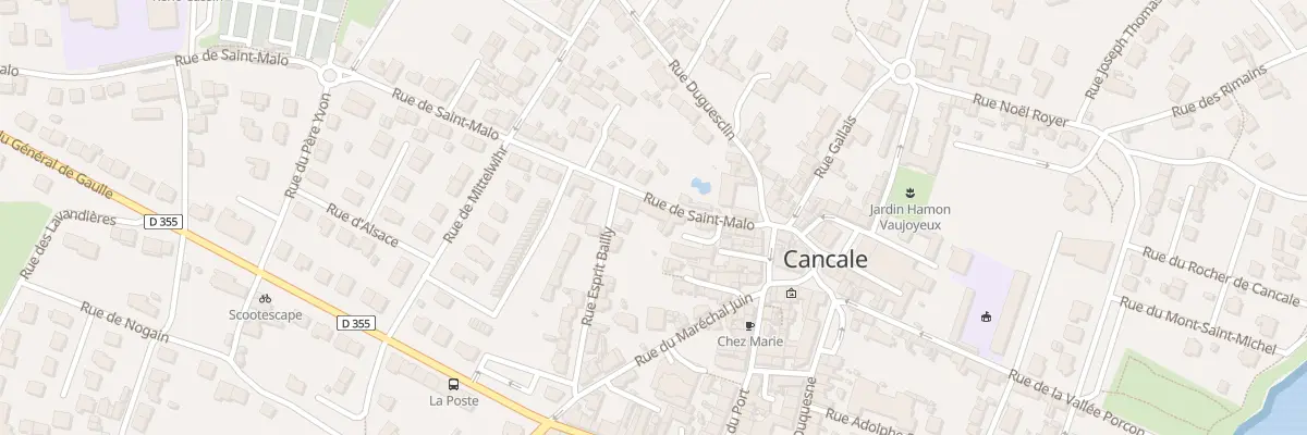 Plan du 15 Rue de Saint-Malo à Cancale