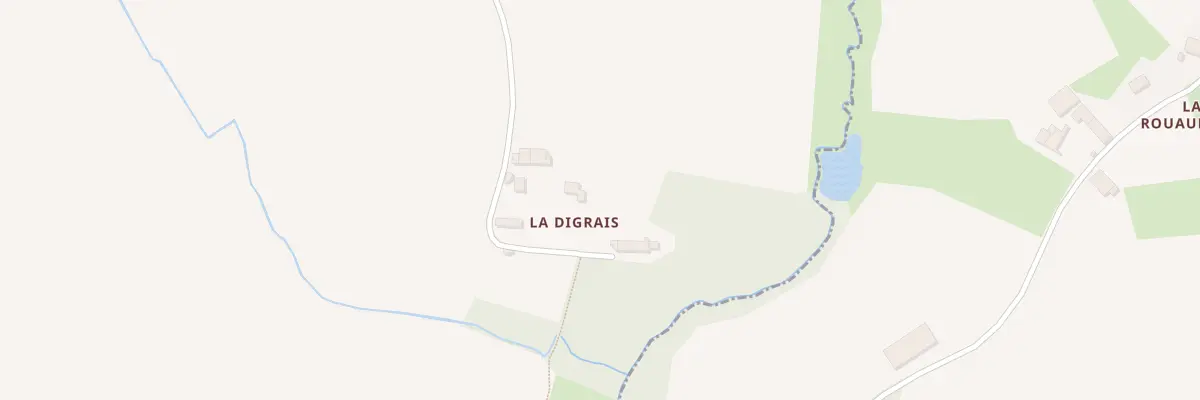 Plan du 5836 La Digrais à Saint-M’Hervé