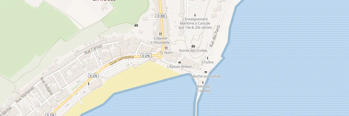 Plan du 2 Quai Admis en Chef Thomas à Cancale