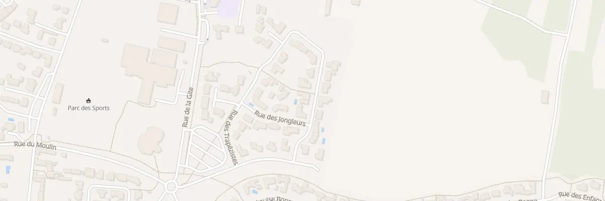Plan du 30 Rue des trapézistes à Bretignolles-sur-Mer
