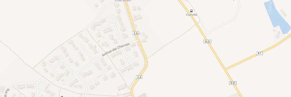 Plan du 1 Imp des Châtaigniers à Clayes