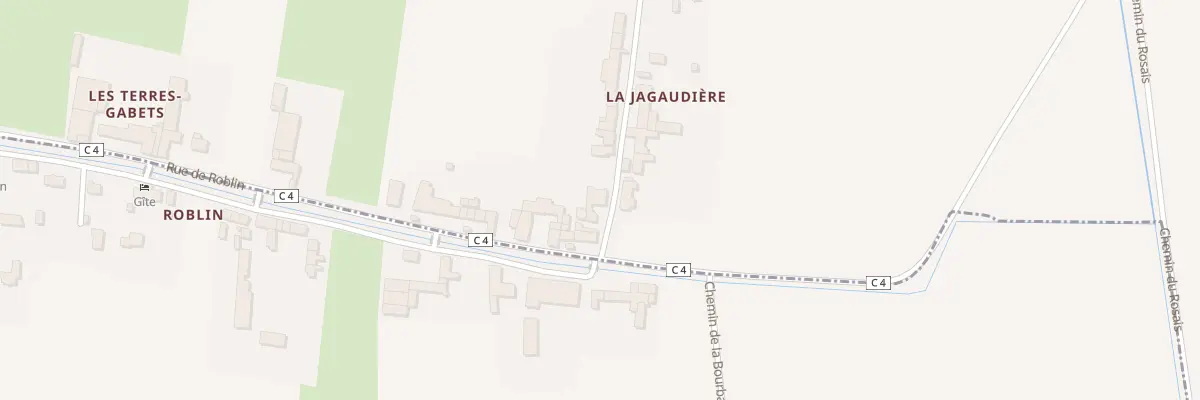 Plan du 1 Rue de la Jagaudière à La Fresnais