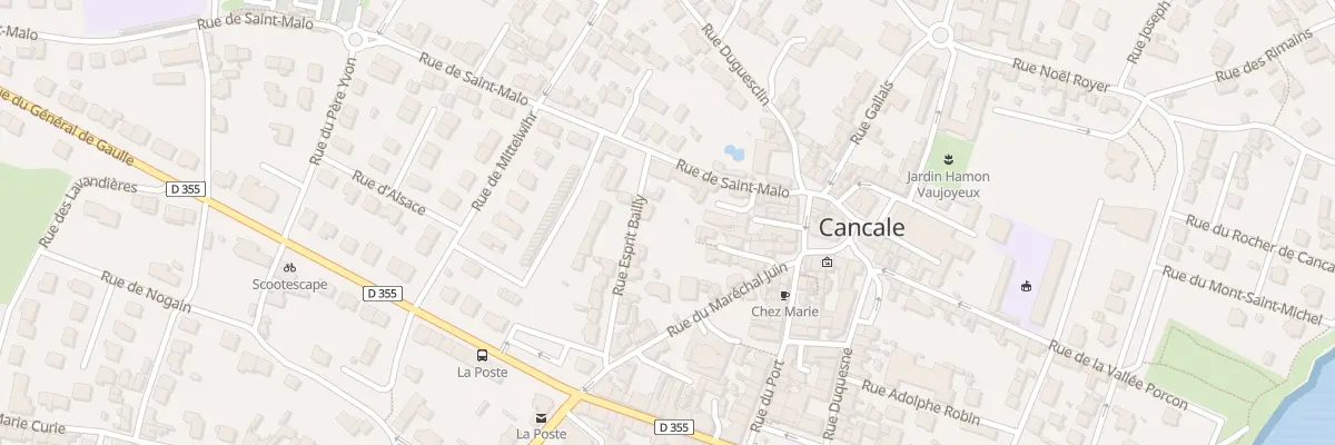 Plan du 5 Rue Esprit Bailly à Cancale