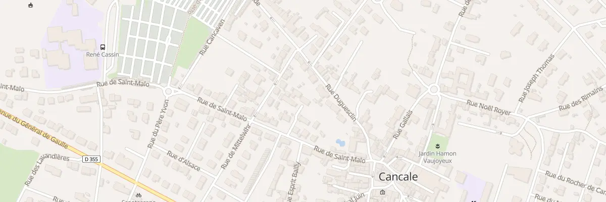 Plan du 22B Rue de Saint-Malo à Cancale