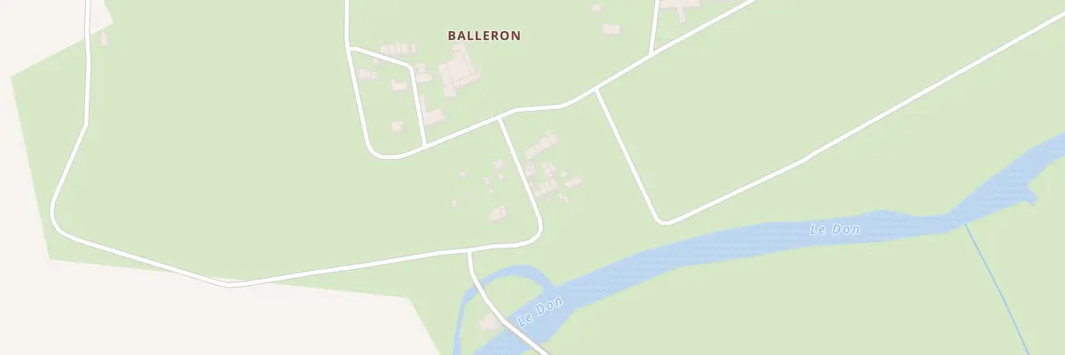 Plan du 11 Balleron à Guémené-Penfao