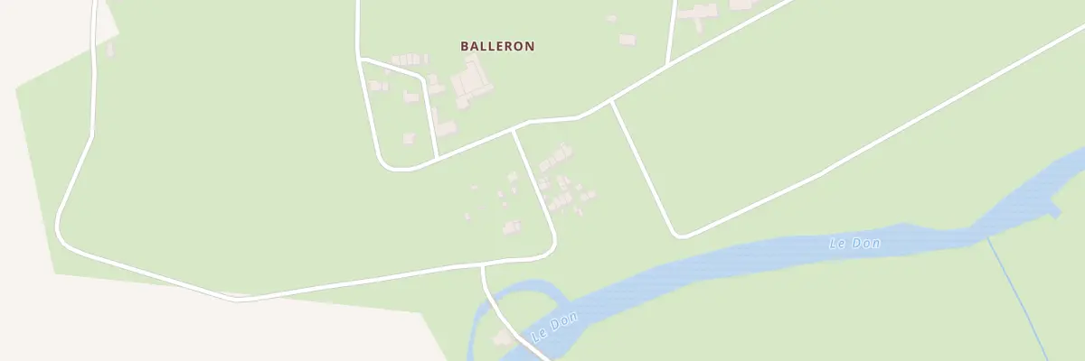 Plan du 9 Balleron à Guémené-Penfao