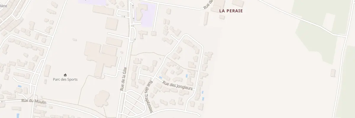 Plan du 16 Rue des trapézistes à Bretignolles-sur-Mer