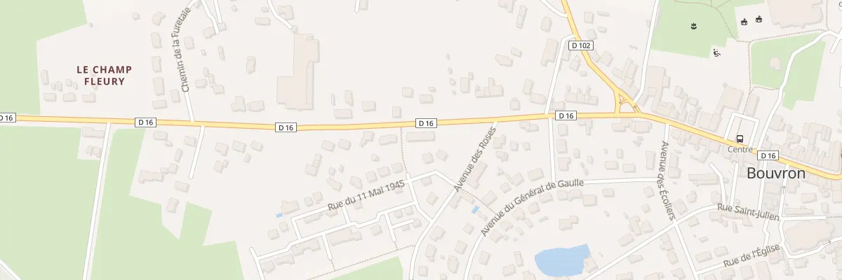 Plan du 10D Rue de Bardoux à Bouvron
