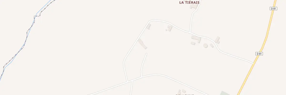 Plan du 5055 La Tieriais à Saint-Brieuc-des-Iffs
