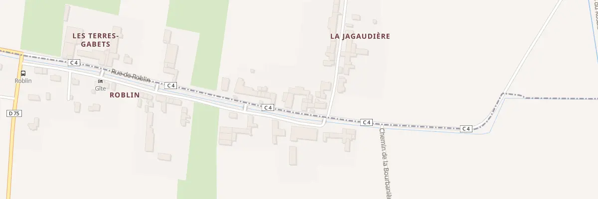 Plan du 6 Rue de Roblin à La Fresnais