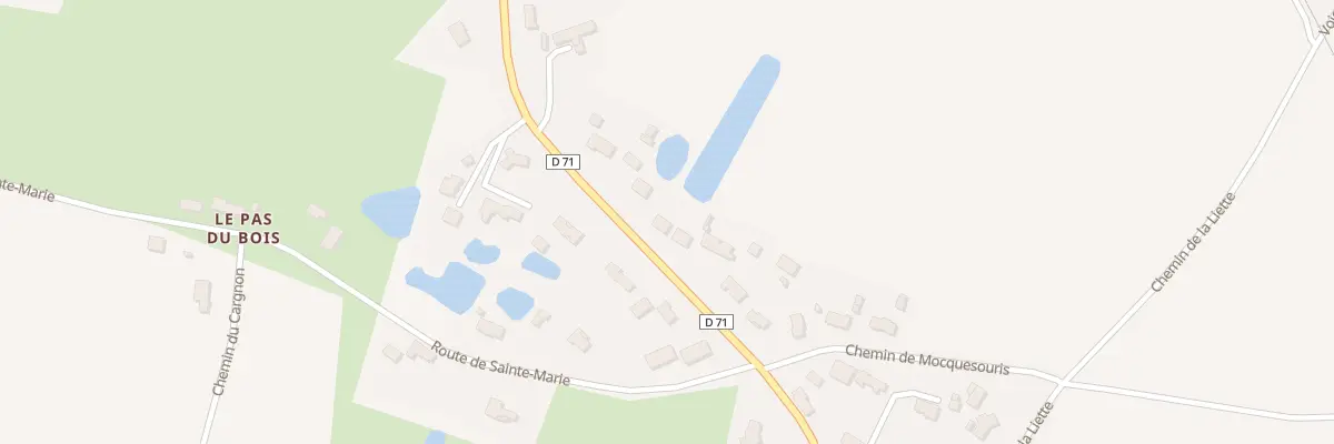 Plan du 534 Rte de Châteauneuf à La Garnache