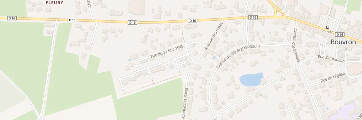 Plan du 4 Rue La Prairie du Grand Clos à Bouvron