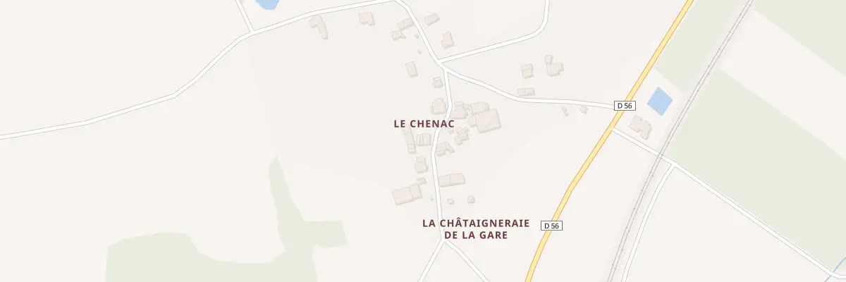 Plan du 7 La Chenac à Langon