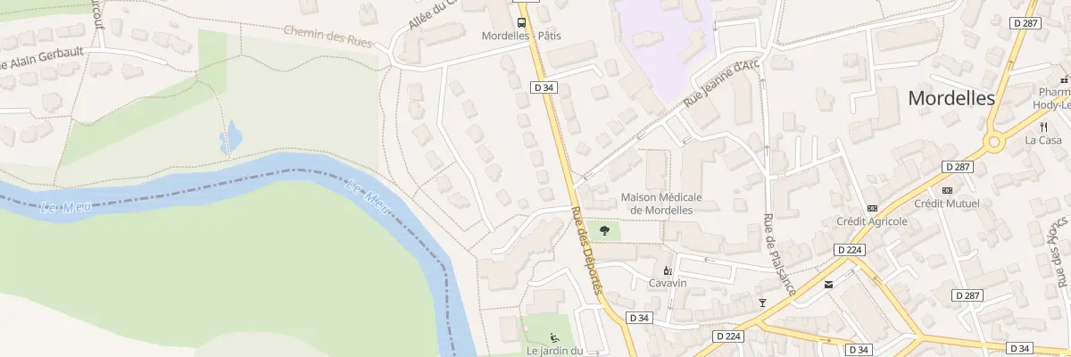 Plan du 14 Rue des Déportés à Mordelles
