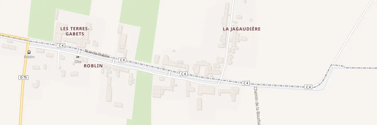 Plan du 8 Rue de Roblin à La Fresnais