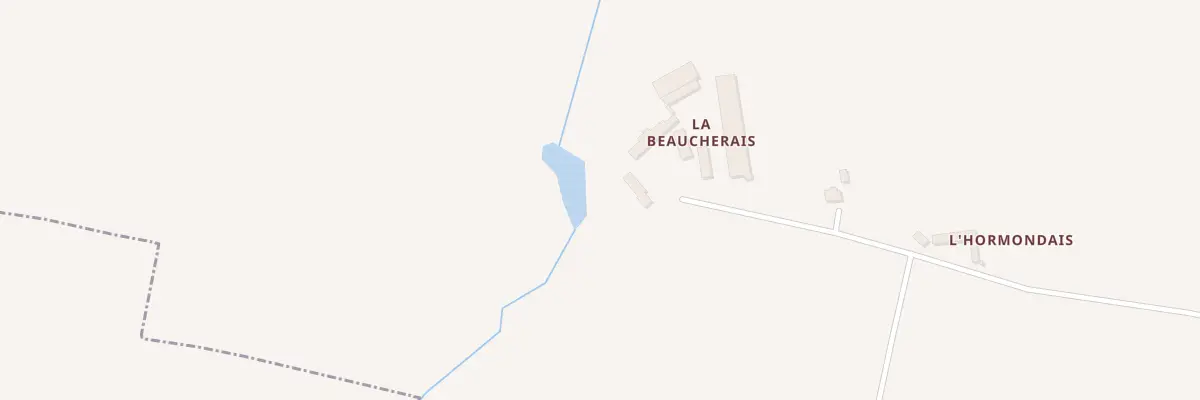 Plan du 5032 La Beaucherais à Saint-Brieuc-des-Iffs