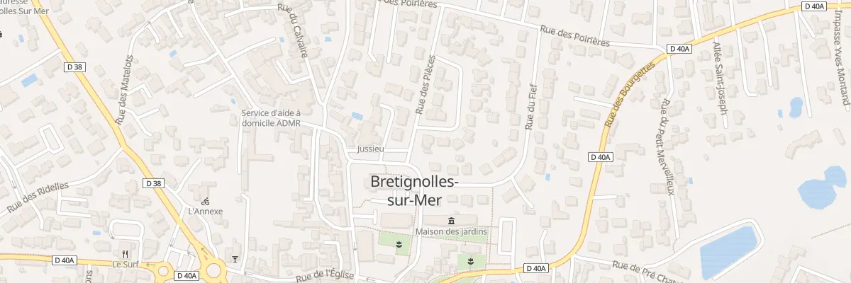 Plan du 1 Rue des pièces à Bretignolles-sur-Mer