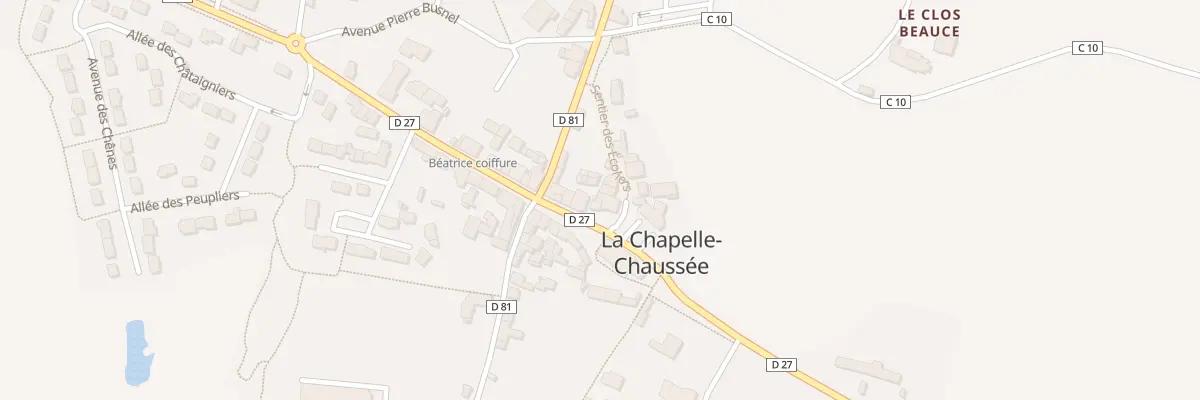 Plan du 4 Rue de Montmuran à La Chapelle-Chaussée