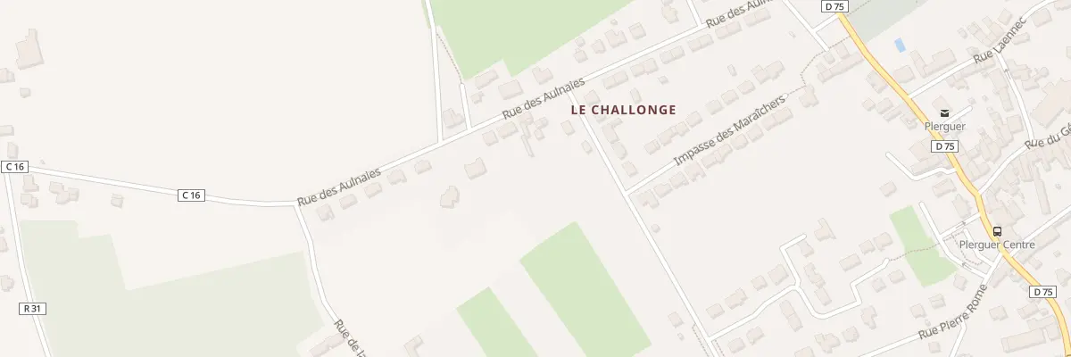 Plan du 29 Rue des Aulnaies à Plerguer