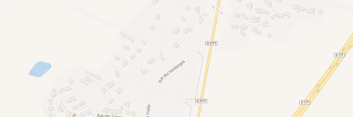 Plan du 13 Rue des Vendanges à Guignen