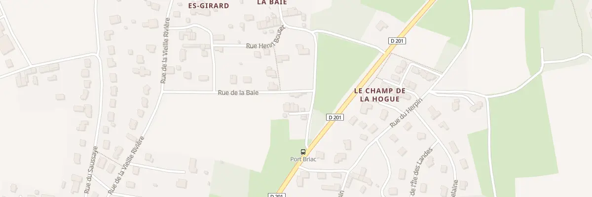 Plan du 20 Rue de la Baie à Cancale